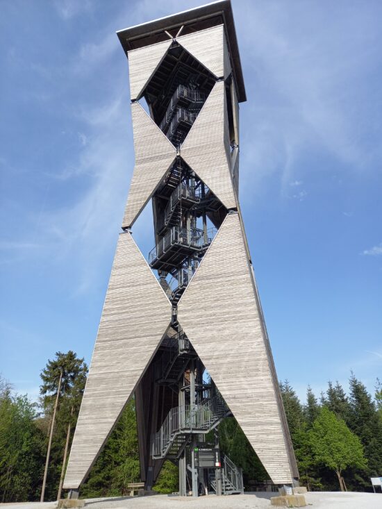 Abschluss der Spaziergänge am Altenbergturm