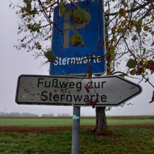 Besichtigung der Sternwarte Welzheim